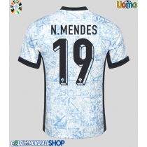 Maglie da calcio Portogallo Nuno Mendes #19 Seconda Maglia Europei 2024 Manica Corta